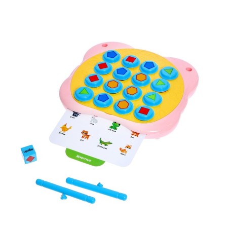 Developing set "Memory-Rybalka", magnetic fishing, 2 fishing rods, game base, cards-5