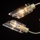 Olympia chandelier, size 65x32.5x65 cm, 240W 6xe14