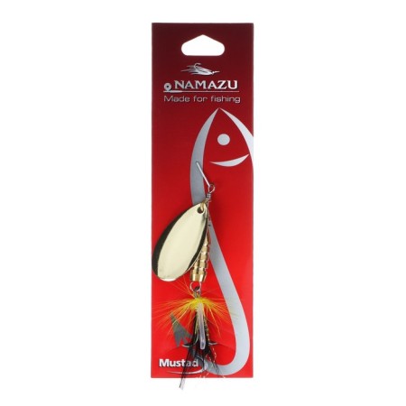 Spinning spinning Namazu Gorana, 12 g, color 02 brass-1
