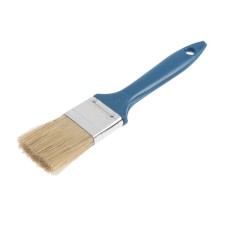 Brush flat tundra, mixed bristles, plastic handle, 1.5 