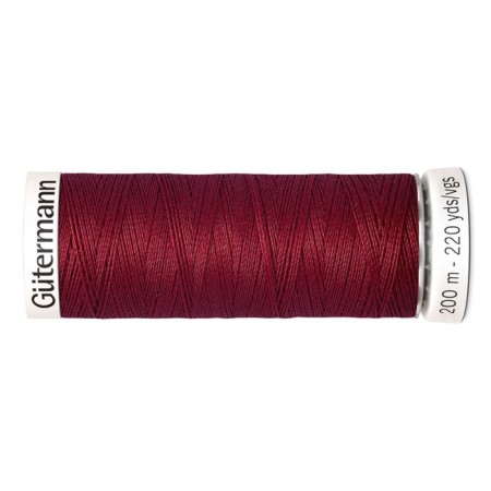 SEW-HALL thread for all materials, 200 m, 748277 (226 Dark Brusnice)