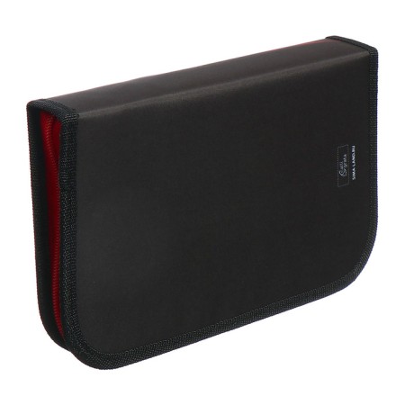 Penal 1 section 140 x 210 x 40 mm, folding pocket and cosmetic bag, fabric, calligrata topontent "Cool car"-4