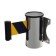 Wall block with exhaust ribbon-470cm yellow black, height-13.5cm, width 11cm