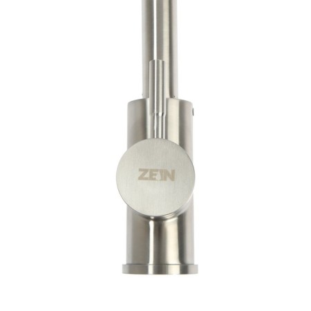 Zein ZS 20101 kitchen mixer, with output for drinking water, stainless steel, satin-5