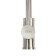 Zein ZS 20101 kitchen mixer, with output for drinking water, stainless steel, satin