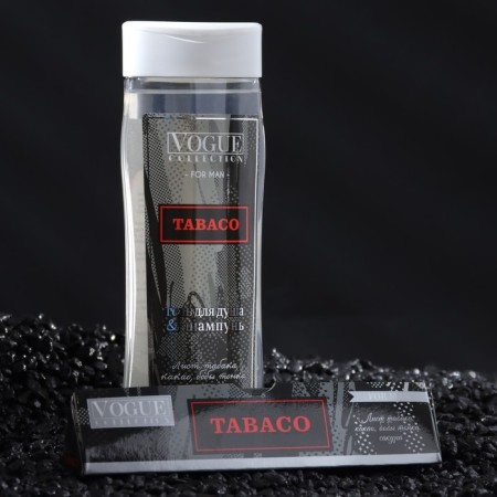Gift set of men's Tabaco, shower gel 250 ml, perfume water, 30 ml-1