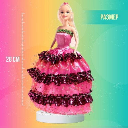Debra doll-model with a set of dresses, with accessories, mix-1