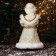 Snow Maiden "In a fur coat with an ornament" moves, with backlight, 40x20 cm, gold