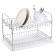 Drying for dishes and devices, table, with a pallet, chromium color, kb007