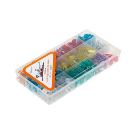 Fuses "mini" in a plastic box (180 pcs, 5-30a)
