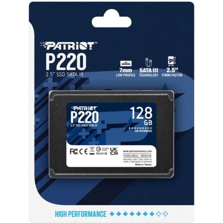 SSD Patriot Sata-III 128GB P220S128G25 P220 2.5 "-4