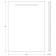 EvoForm mirror, built-in LED-lights 3.5 W, 55x75 cm