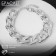 Bracelet Metal "Chain" City, color silver, 18 cm