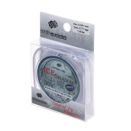 SHII SAIDO Ice Shadow fishing line, diameter 0.091 mm, test 0.71 kg, 30 m, transparent-1