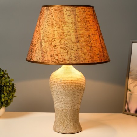 Emibel table lamp E27 40W Beige 29.5x29.5x46 cm Risalux-1