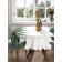 The tablecloth "Deciduous composition", round, Saten, d = 150 cm