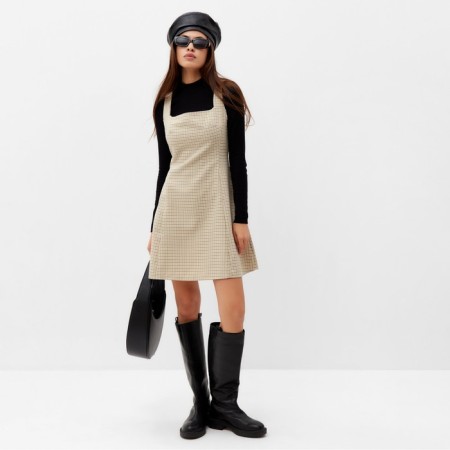 Women's dress Mist p. 46, beige-1