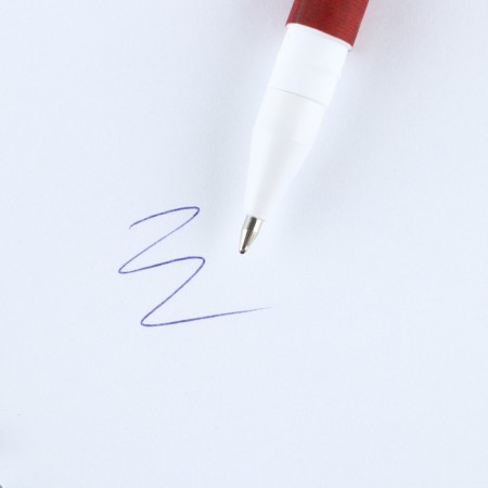 Pen Plastic "Golden Teacher", blue paste, 0.7 mm-2