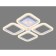 LED ceiling LED with Ambrella Light, Original, Fa441, 4XLED, 72 W, 5400LUM, 3000-6400K, white color, white