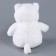 Soft toy "cat", 25 cm, white color