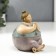 Souvenir Polystone "Pyschka Meditizes" 11x8.5x10 cm