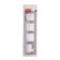 Frame Legrand Etika, 4th, aluminum