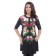 Women's tunic, size 46, black color