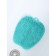 Silicone massage rug for washing legs and body, on suction cups, blue color