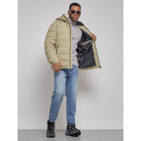 Sports male winter, size 54, color light green-13
