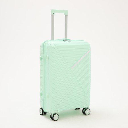 Middle suitcase 24 ", lightning department, code castle, 4 wheels, mint color-1