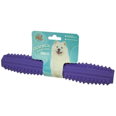 Toy "Swey stick with spikes" Zononic, 28 cm, plastric, purple