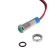 LED, 12 V, 7.8 × 16.5 mm, landing d = 6 mm, green