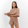 Female set (T -shirt, shorts) KAFTAN BASIC Line, p. 48, coffee