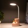 Table lamp "Boat Hare" LED 3 modes 3W USB Organizer Pink 8x11x31 cm Risalux
