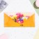 Money envelope "Congratulations!" Bouquet of tulips, 16.5x8 cm