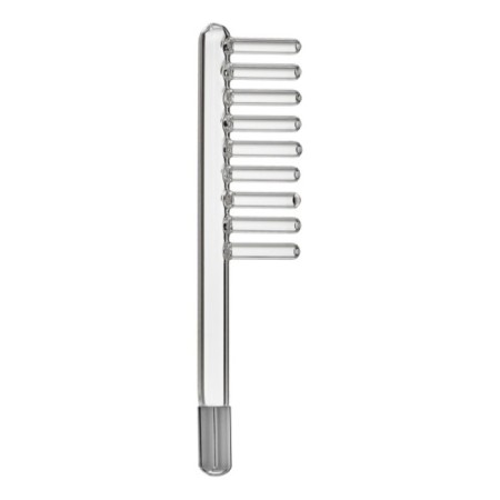 Darsonval for the face, body and head KZ 1174, pulse, 4 nozzles, from the network, white-9