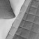 Jerry set: a cover 230 x 250 cm, pillowcase 45 x 45 cm - 2 pcs, color gray