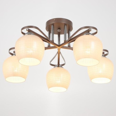 Economic Save Lina 5x60W E27, copper 47x47x27 cm-1