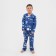 Pajama nursery (shirt, trousers) KAFTAN "Moon" p. 122-128, blue