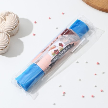 Confectionery bag, N-55, 10 pcs/steering wheel, blue color-2