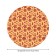 Tables on the table "Folk jewelry", round, oxford, elastic band, size 120x120 cm, diameter 75-100 cm