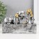 Souvenir Polystone "Bird Family. Welcome" 4x15.2x11 cm