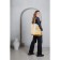 Vangog Flower-shoper bag without lightning with lining, beige color