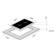 Hlect surface Maunfeld EVI.292-WH, induction, 2 burners, sensor, white