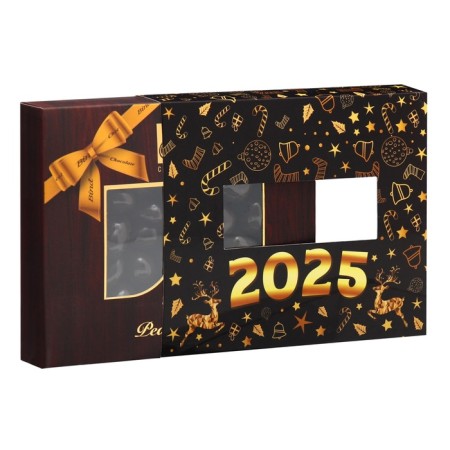 New Year. Chocolate dragee "Arachis in chocolate" Holiday, 100 g-2