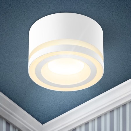 Lamp Built -in era DK113, IP20, 15W, 83x65 mm, white color-1