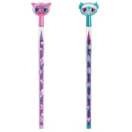 Pencil simple segment Nebulous Stars Isadora, cap in the form of an animated character-4