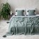 Shifu bedspread, size 220x240 cm, green color