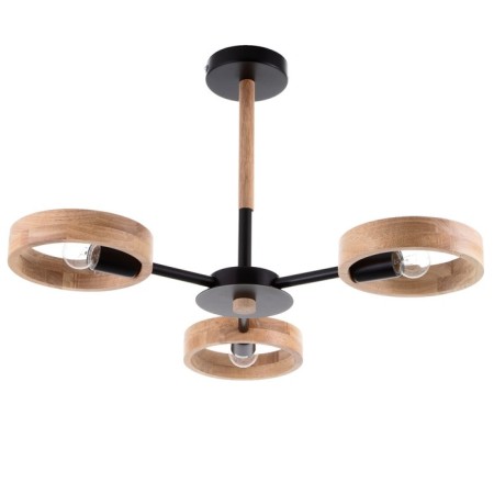 Chandelier 1057/3bk E27 60W black 70x70x55 cm Bayerlux-3