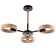 Chandelier 1057/3bk E27 60W black 70x70x55 cm Bayerlux